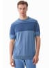 Organication T-Shirt "MOR17954" in Coronetblau/Hellnavy