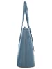 Cluty Handtasche echt Leder in blau
