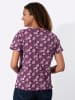 WITT WEIDEN Shirt in erika-marine-bedruckt