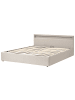 Beliani Doppelbett ARMELLE in Beige - (W) 188 x (H) 83 x (L) 216 cm
