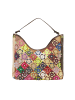 IZIA Women Tote Bag in Brown Multicolor