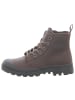 Palladium Schnürstiefelette in braun