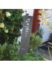 UNUS Gartenschild Lieblingsplatz in Anthrazit