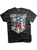 Captain America T-Shirt in Schwarz