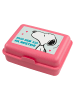 Snoopy Peanuts Snoopy Brotdose Dich lieb ich am.. Lunchbox Butterbrotdose in rosa
