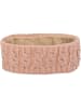styleBREAKER Strick Stirnband in Rose