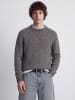 Jack & Jones Strickpullover in Dark Grey Melange