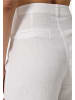 CASH-MERE.CH Leinen Hosen lang in Weiss