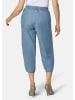 GOLDNER Schlupfhose mit weitem Bein in himmelblau