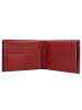 Piquadro Geldbörse Leder 12 cm in red