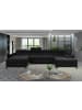 MF Design Joseppe Recamiere Rechts in Schwarz -  (L) 200 x (B) 360 x (H) 92 cm