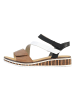 rieker Klettverschluss-Sandalen Eagle Schwarz