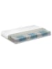 Beliani Matratze SPRING 7 PLUS in Weiß/Grau - (W) 90 x (H) 20 x (L) 200 cm H2/3 Mittel