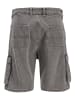 Jack & Jones Cargo Shorts in Grey Denim