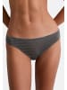 Marc O´Polo Bodywear Slip Second Skin Jacquard in Grey pinstripe