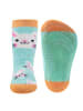 ewers 2er-Set Stoppersocken 2er-Set Hase/Karotten in dkl.pfirsich/gold