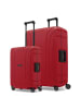 Redolz Essentials 15 4-Rollen 15 Kofferset S+L mit Dreipunktverschluss classic red