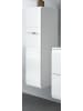Inn.Furn Badkommode weiß Hochglanz 30 x 106 cm, Midischrank hängend oder stehend