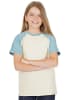 Band of Rascals T-Shirt " Raglan " in cream-arctic-blue