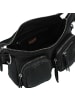 TASCHENDIEB Salvatorianerplatz Umhängetasche Leder 24 cm black bean