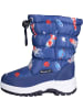 Playshoes Kinder Winterschuhe "Winter-Bootie Weltraum" in Blau