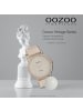 Oozoo Analog-Armbanduhr Oozoo Vintage Series beige, rosa groß (ca. 40mm)