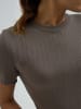 Seamless Basic T-Shirt Jacquard in Fungi
