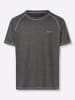 WITT WEIDEN Funktions-Shirt in grau-meliert