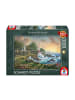 Schmidt Spiele Puzzle Thomas Kinkade Kleinod am Meer, 1000 Teile, ab 8 Jahre