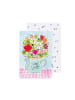 Blond Amsterdam Papier Happy in Bunt - 18 x 12cm
