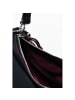 Desigual Schwarze Polyurethan-Tasche