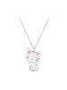 Alexander York Kinder-Schmuckset CAT PINK in 925 Sterling Silber, 4-tlg. 