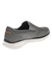 Skechers Slip-On Sneaker in Grau/Orange