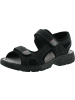 rieker Outdoorsandalen in Schwarz/Grigio