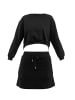 Tom Barron Freizeitanzug Women Sweatshirt And Skirt Set in black