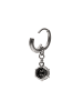 myMo ROCKS Women Pair Of Earrings in Silver Black