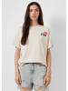 QS T-Shirt in 93D1_beige