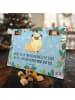 Mr. & Mrs. Panda Hunde Adventskalender Mops mit Spruch in Eisblau