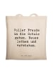 Mr. & Mrs. Panda Schultertasche Spruch Schulanfang Freude mit Sp... in Creme