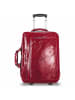 Piquadro Blue Square 2-Rollen Businesstrolley Leder 51 cm Laptopfach in red