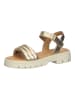 Sansibar Sandalen in Gold