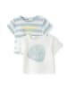 Minoti 2er-Set: T-Shirt bold 2 in weiß