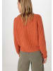 Hessnatur Strickpullover in papaya