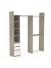 CALICOSY Garderobe SWING in Helles Holz - (W) 199,7  x (H) 218,3  x (L) 43,9  cm