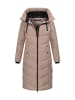 Navahoo Winterjacke Navahoo Schmatzibaer XIV Damen Winterjacke N009 in Taupe Grey