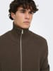 ONLY & SONS Strickjacke in Chocolate Brown 1