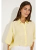 More & More lockere, oversized Hemdbluse in yellow