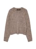 Vero Moda Strickpullover in Brown Lentil