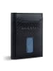 Bugatti Secure Slim Geldbörse RFID Schutz Leder 8 cm schwarz