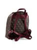 Guess Follie City Rucksack 28 cm in brown logo